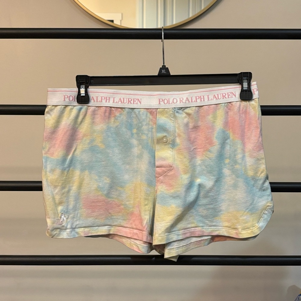 Polo Ralph Lauren Pastel Tie-Dye Women's Sleep Shorts